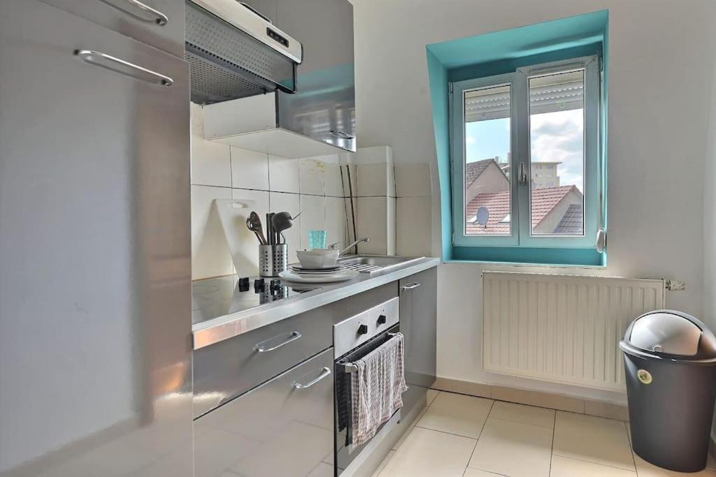Appartement Charmant Tres Proche Centre-Ville, Parking Gratuits, Mulhouse Centre Exteriér fotografie